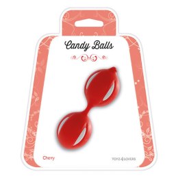 Kulki Candy Balls Cherry Red Candy Balls