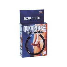 Pierścień erekcyjny Quick Release czarny Calexotics CalExotics