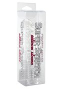 Przedłużka na penisa TPE transparentna 14 cm Seven Creations