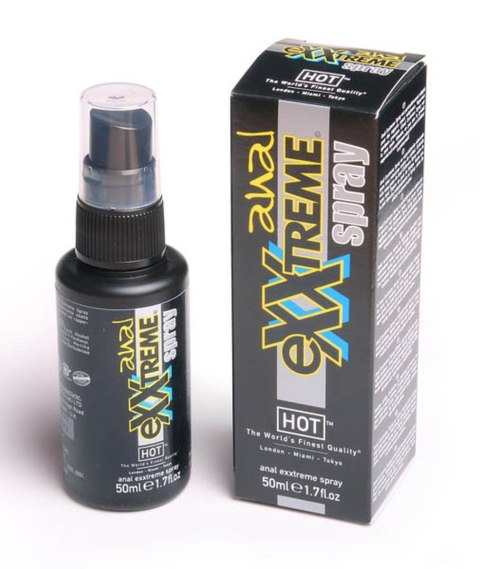 Spray analny Hot eXXtreme nawilżający znieczulający 50ml Hot