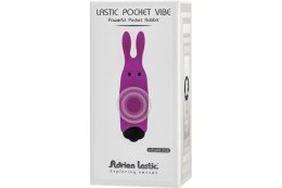 Wibrator króliczek Adrien Lastic fioletowy silikonowy 8,5 cm Adrien Lastic