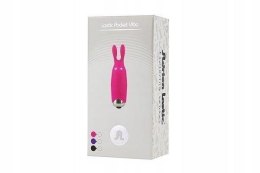Wibrator króliczek Adrien Lastic silikonowy czarny 8 5 cm Adrien Lastic