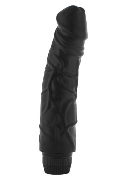 Wibrator realistyczny Pleasures czarny 18 cm Seven Creations