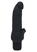 Wibrator silikonowy Classic Stim ToyJoy czarny 22 cm TOYJOY