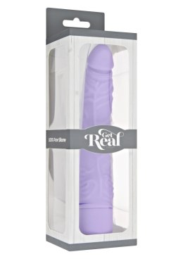 Wibrator silikonowy ToyJoy Classic Slim fioletowy 20.7 cm TOYJOY
