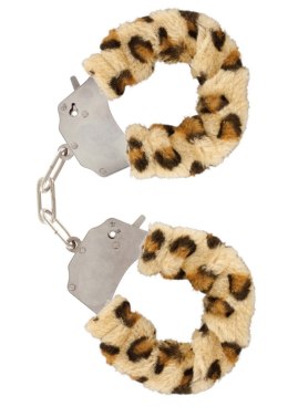 Kajdanki piórkowe regulowane ToyJoy Leopard TOYJOY