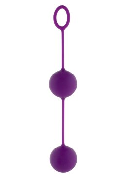 Kulki gejszy silikonowe Rock Roll Balls fioletowe ToyJoy TOYJOY