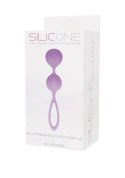 Kulki silikonowe Toyz4lovers fioletowe 17 cm Toyz4lovers