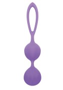 Kulki silikonowe Toyz4lovers fioletowe 17 cm Toyz4lovers