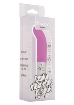 Mini wibrator punktu G Viberette fioletowy TOYJOY