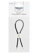 Pierścień erekcyjny regulowany ToyJoy Power X czarny TOYJOY