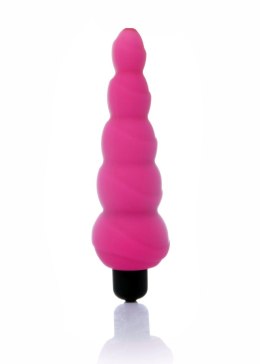 Plug wibrujący Alive Lance silikonowy różowy 14 cm Alive