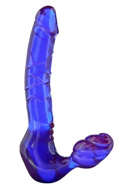 Strap on strapless ToyJoy fioletowy 4 cm TOYJOY