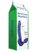 Strap on strapless ToyJoy fioletowy 4 cm TOYJOY