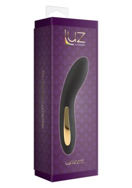 Wibrator punktu G ToyJoy Luminate silikonowy czarny USB 17 cm TOYJOY