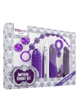 Zestaw erotyczny Imperial Rabbit Kit fioletowy ToyJoy TOYJOY