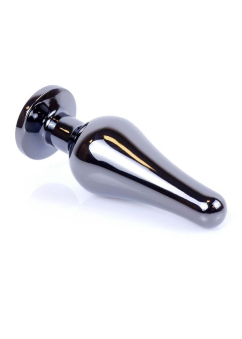 Biżuteria analna stal nierdzewna z różowym diamencikiem HeavyFun 9,5 cm B - Series HeavyFun