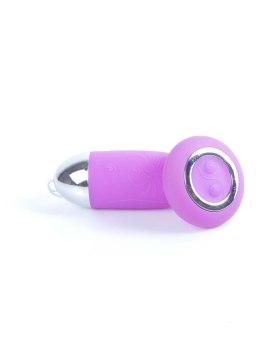 Jajeczko wibracyjne bezprzewodowe z pilotem Boss Series fioletowe 9 cm B - Series Lyla