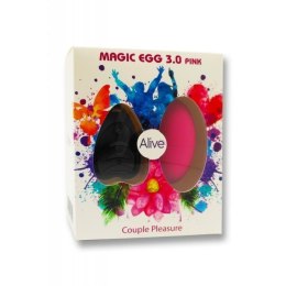 Jajko wibrujące Alive Egg 3.0 różowe zdalne Alive