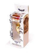 Korek analny złoty z różowym diamentem 7 cm B - Series HeavyFun