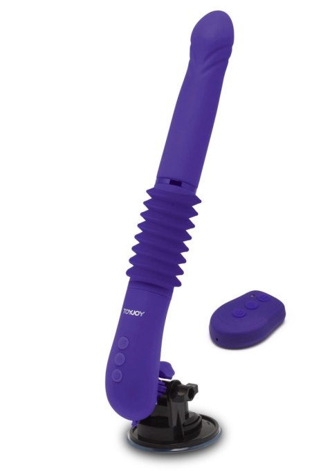 Wibrator ToyJoy Magnum Opus Supreme Thruster 2 fioletowy 31 cm TOYJOY