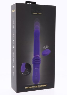 Wibrator ToyJoy Magnum Opus Supreme Thruster 2 fioletowy 31 cm TOYJOY