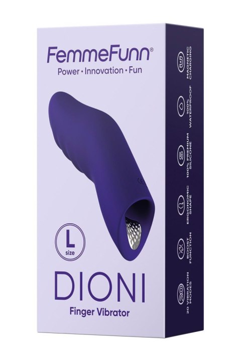 FEMMEFUNN DIONI LARGE-DARK PURPLE FemmeFunn