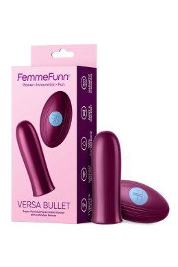 FEMMEFUNN VERSA BULLET WITH REMOTE DARK FUCSHIA FemmeFunn