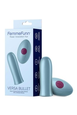 FEMMEFUNN VERSA BULLET WITH REMOTE LIGHT BLUE FemmeFunn