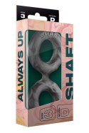 SHAFT DOUBLE C-RING LARGE GRAY Shaft
