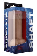 SHAFT MODEL C 8.5 INCH LIQUIDE SILICONE DONG WITH BALLS PINE Shaft