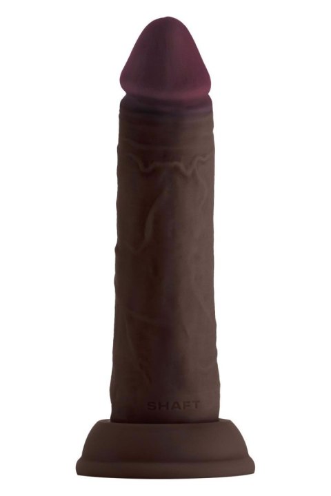 SHAFT MODEL J 6.5 INCH LIQUIDE SILICONE DONG MAHOGANY Shaft