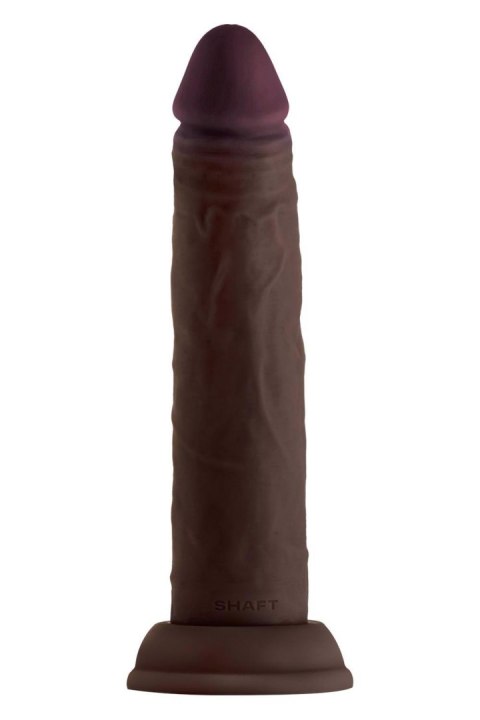 SHAFT MODEL J 7.5 INCH LIQUIDE SILICONE DONG MAHOGANY Shaft