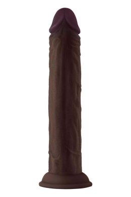 SHAFT MODEL J 9.5 INCH LIQUID SILICONE DONG MAHOGANY Shaft