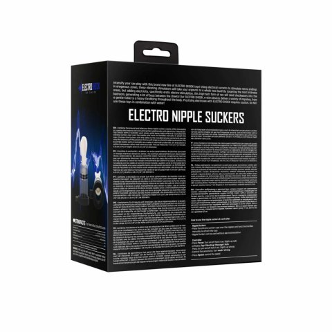 Przyssawki do sutków ElectroShock z elektrostymulacją ElectroShock