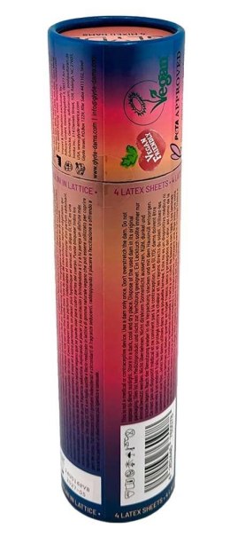 Chusteczki lateksowe GLYDE Mix 4 smaki GLYDE