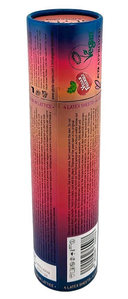 Chusteczki lateksowe GLYDE Mix 4 smaki GLYDE