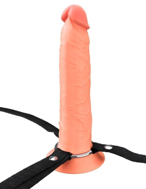 FXTE 9" Hollow Strap-On Dual Fantasy X-Tensions Elite