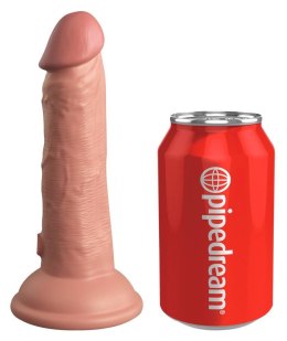 KCE 6 DD Vibrating Cock Light King Cock Elite