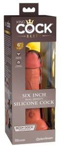KCE 6 Dual Density Cock Tan King Cock Elite