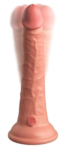 KCE 7 DD Vibrating Cock RC Lig King Cock Elite