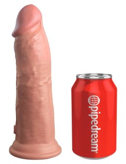 KCE 8 DD Vibrating Cock Light King Cock Elite