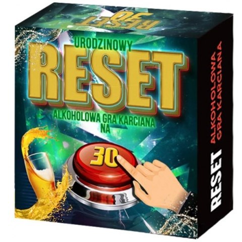 Erotyczna gra karciana alkoholowa Urodzinowy Reset Grammi Grammi