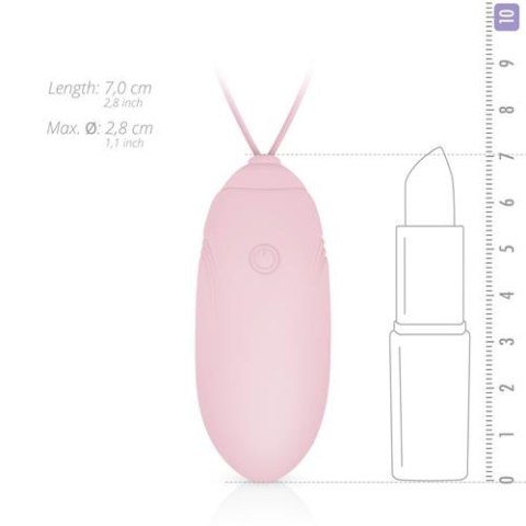 Jajko wibrujące Luv Egg różowe z pilotem USB Luv Egg