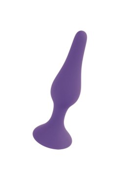 Korek analny silikonowy B Series HeavyFun fioletowy mały 10 cm B - Series HeavyFun