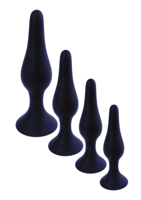 Korek analny silikonowy HeavyFun czarny 12,5 cm B - Series HeavyFun