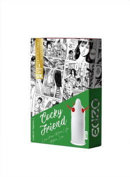 Prezerwatywy z wypustkami Egzo Cocky Friend Egzo