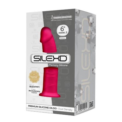Realistyczne dildo silikonowe Silexd SD Model 2 różowe 15 cm Silexd