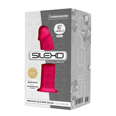 Realistyczne dildo silikonowe Silexd SD Model 2 różowe 15 cm Silexd