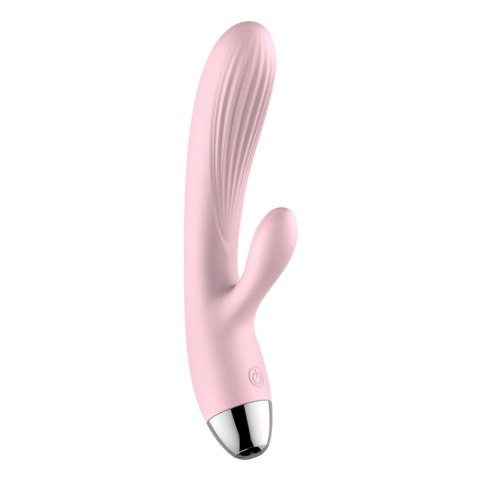 Silikonowy Wibrator B-Series Różowy USB 10 Funkcji z Podgrzewaniem B - Series Fox